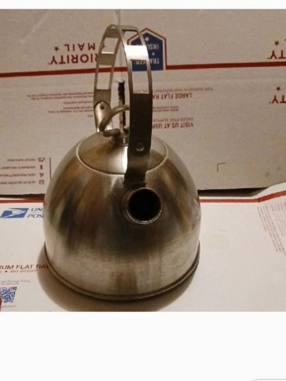 Vintage tea kettle Vintage Chantal Stainless Steel Whistling Tea Kettle - Silver